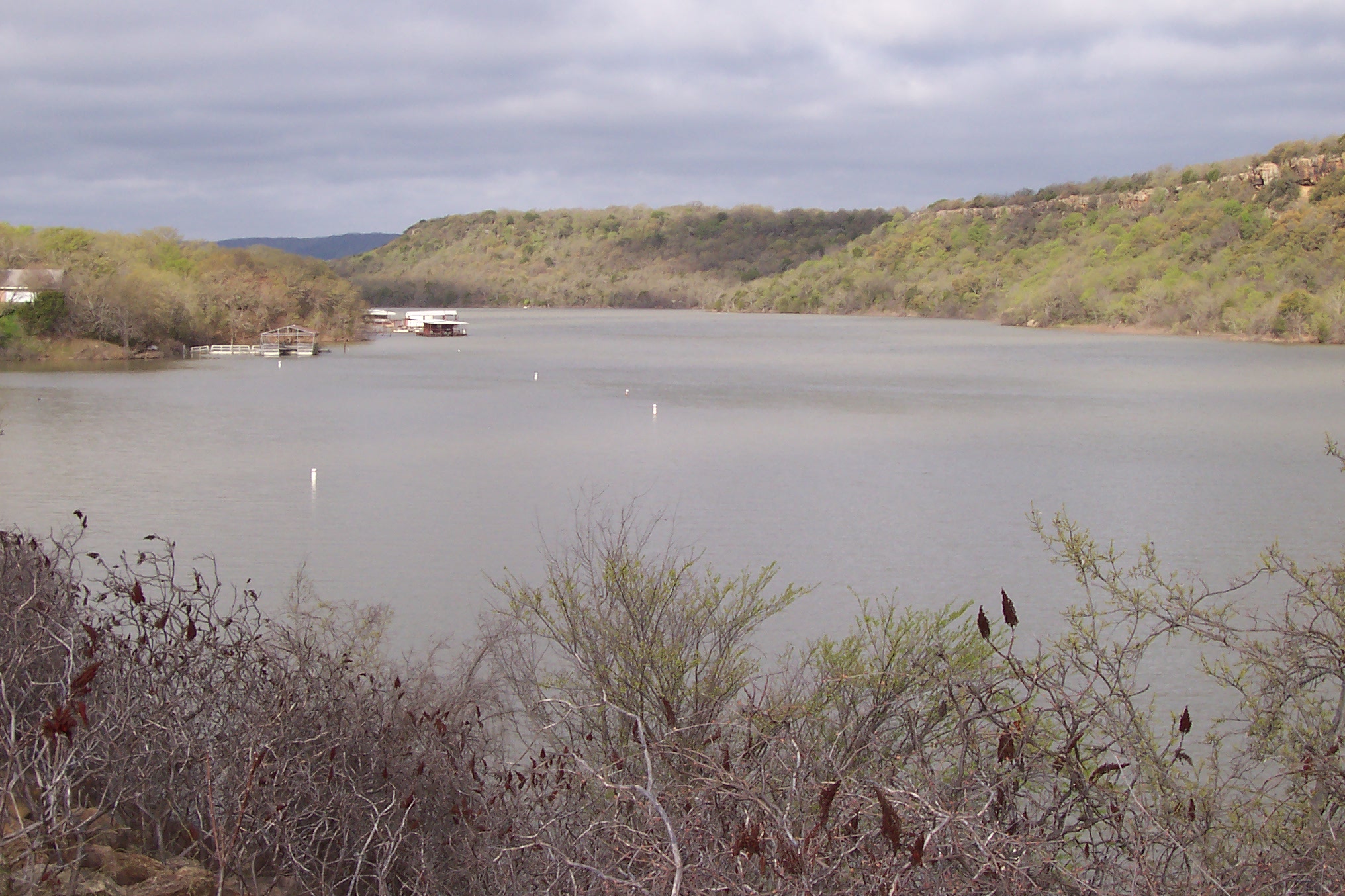 A view of Lake Palo Pinto